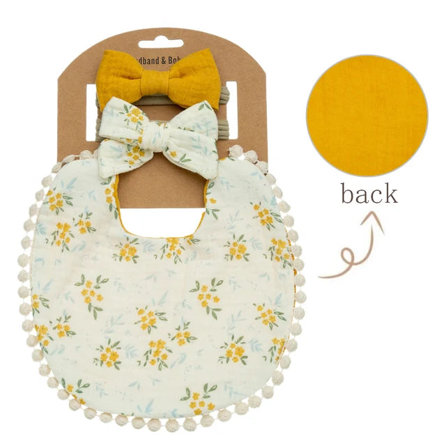 Flower Bibs And Headbands