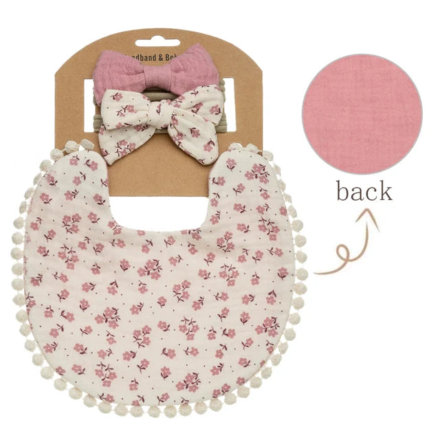 Flower Bibs And Headbands