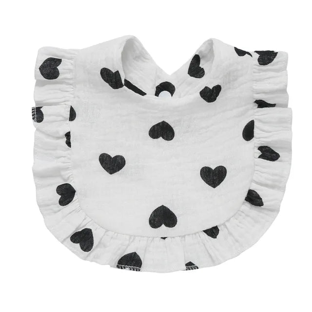 Ruffle Baby Bib