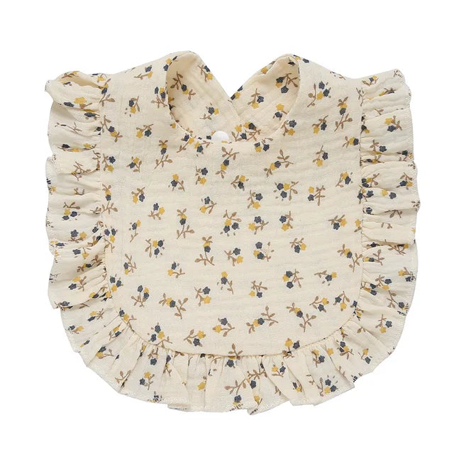 Ruffle Baby Bib