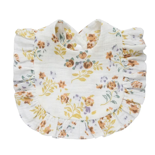 Ruffle Baby Bib