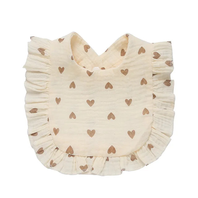 Ruffle Baby Bib