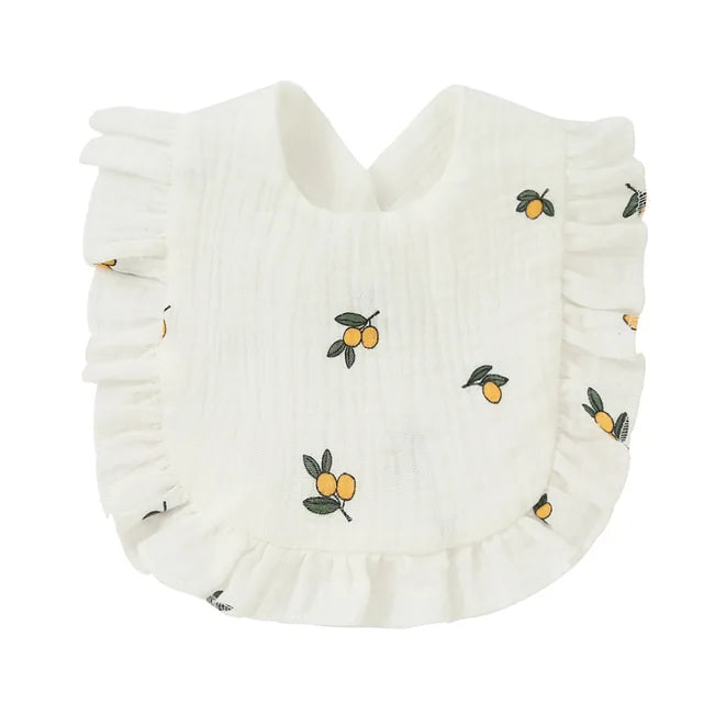 Ruffle Baby Bib