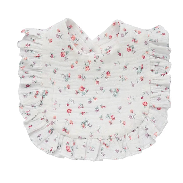 Ruffle Baby Bib