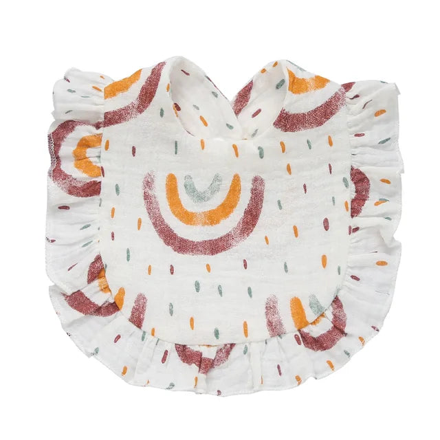 Ruffle Baby Bib